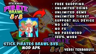 STICK PIRATES BRAWL 3V3 MOD APK [ NO PW ] || VERSI TERBARU!!!  screenshot 1