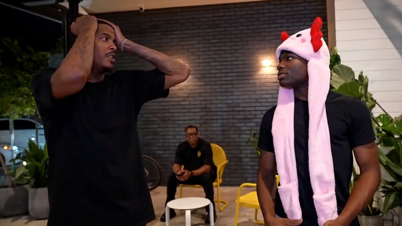 Kanel Joseph Tries To Escape Sketchy Unc..