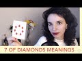   7 of diamonds meaning in cards of truth reading and as birth card