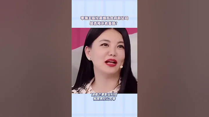 王岳倫李湘宣布離婚後，時隔三年再度合作，成立新公司 - 天天要聞