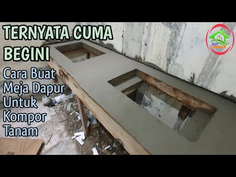 Cara Membuat Dudukan Kompor Tanam