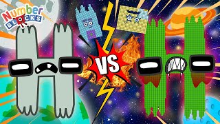 Numberblocks Puzzle Tetris 4000 But Sound Error - Alphabet Lore H Fanmade Animation
