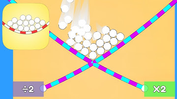 Balls and Ropes - ball game - All Levels Gameplay Android, iOS