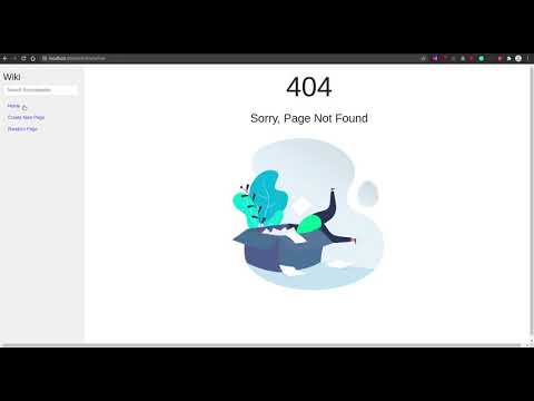 CS50 Web Project 1 - Wiki