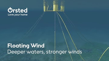 Floating wind: deeper waters, stronger winds