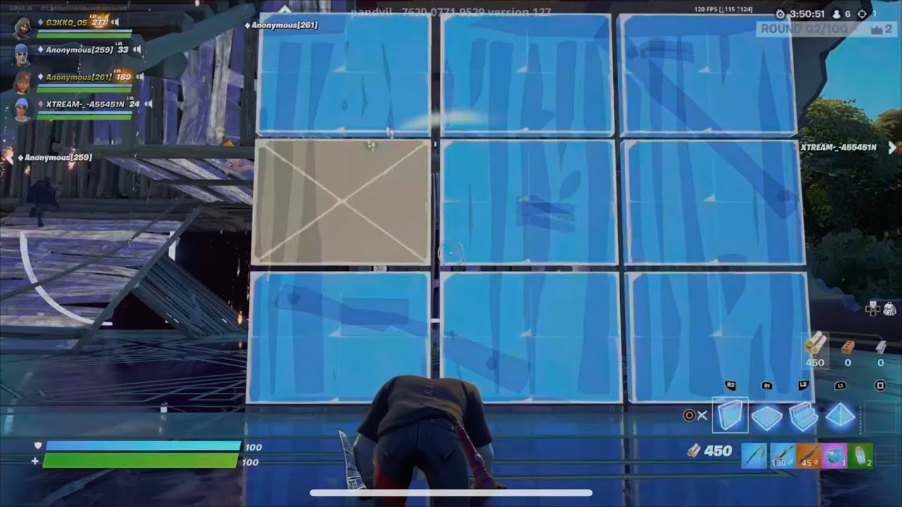 Fortnite Chapter 3 Season 1 shoot & build while knocked (box fights ...
