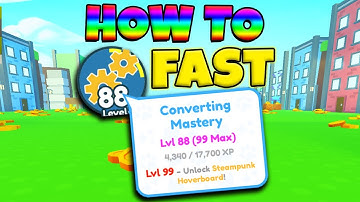 🧐 How to REACH level 99 CONVERTING MASTERT in PET SIMULATOR X