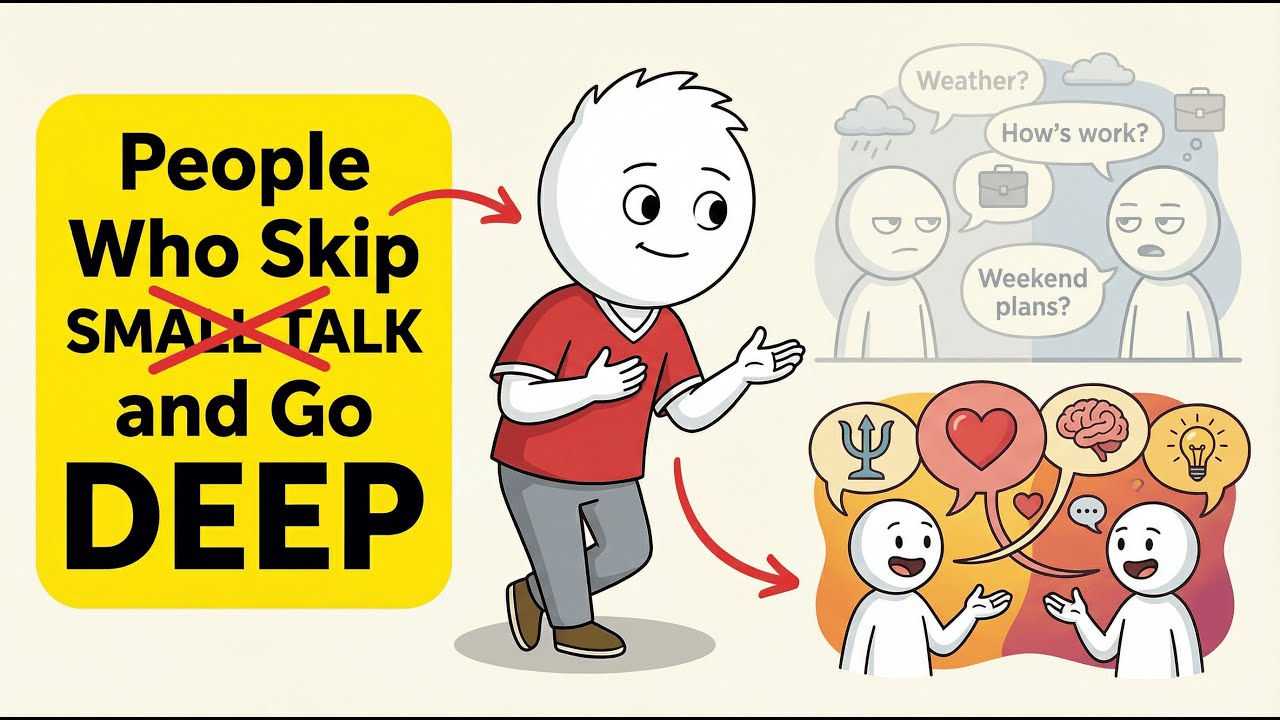 Psychology of People Who Skip Small Talk and Go Deep