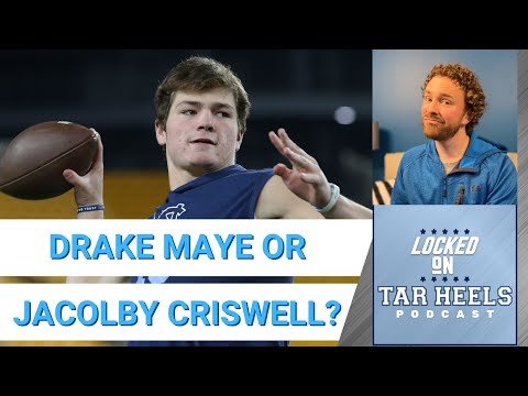 Video: Locked On Tar Heels - UNC QB Battle, Overloaded RB Room, Bryson Nesbit Mismatch Monster