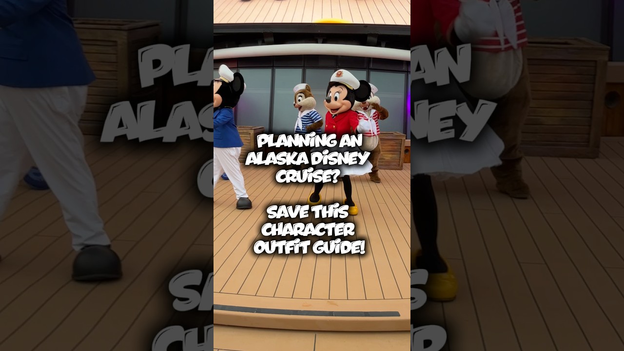 Disney Cruise Line Character Outfits! #disneycruiseline #disneycharacter #characteroutfits
