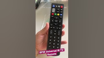BPIR Universal IR Learning TV Remote #shorts #tvremote