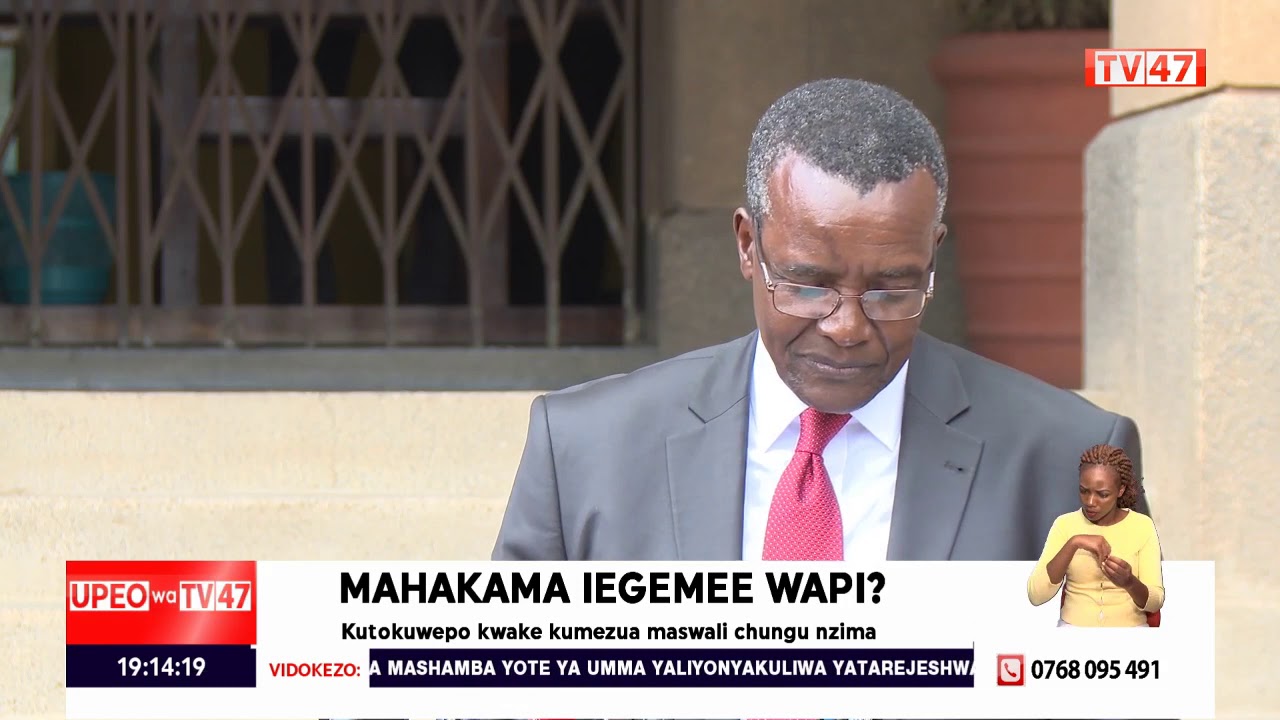 Why Chief Justice David Maraga snubbed Jamhuri Day Celebration