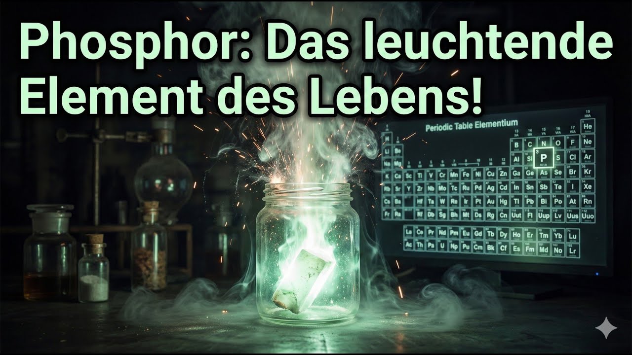 Phosphor: Das leuchtende Element des Lebens!