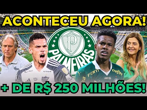 ACONTECEU AGORA! NICOLA TRAZ AS PRINCIPAIS ATUALIZÇÕES DO PALMEIRAS NESSA QUINTA! NOTÍCIAS DO VERDÃO