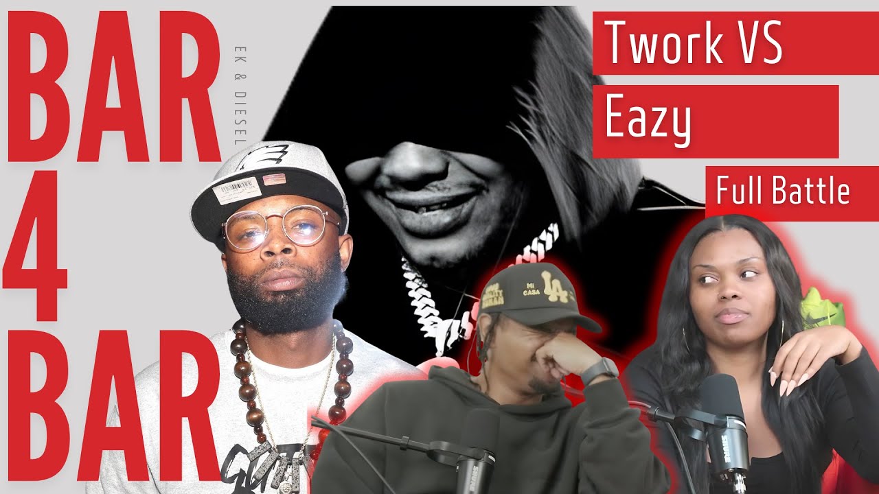 Eazy the Block Captain vs Nu Jerzey Twork | Bar 4 Bar w/Jaz The Rapper ...