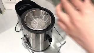 How to open PARTS of JUICE EXTRACTOR Sonifer SF-5522 screenshot 5