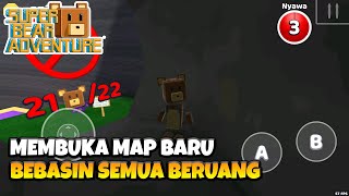 Super Bear Advanture Membuka Map Sarang Lebah screenshot 3