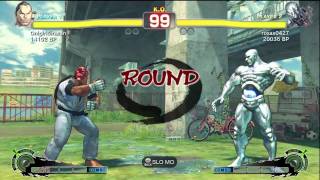 roxas0427 [Seth] vs REMY KATSUYA [Guile] OnigiriSirasan [Dan] SSF4 Japanese Ranked - TRUE-HD