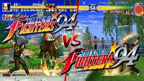 KOF94 VS KOF94 RE-BOUT