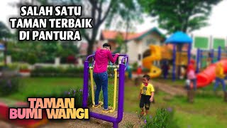 Salah Satu Taman Terbaik Di Pantura Jawa Tengah, Taman Bumi Wangi Sekota Dengan Citywalk Kudus