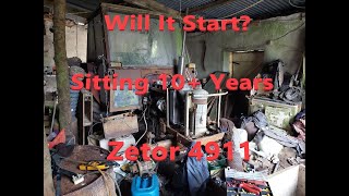 Will it start? Zetor 4911 - Sitting 10+ Years