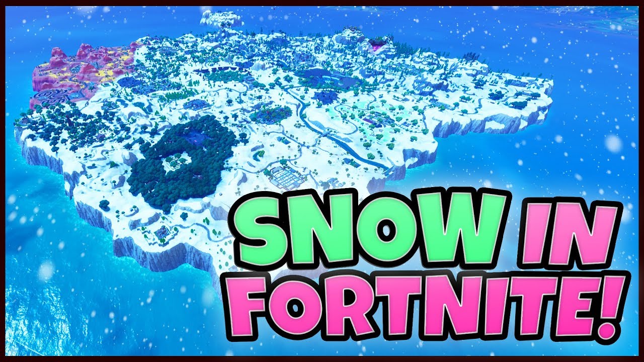 How to get the FULL SNOW MAP in Fortnite! (SNOW MOD) Season 7 YouTube