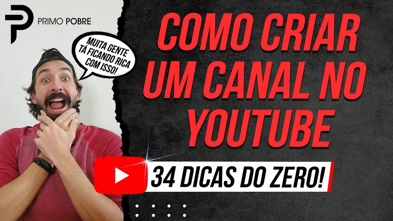 Como GANHAR MUITO DINHEIRO no YouTube (Criar canal no YouTube)