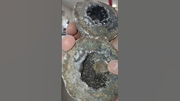 The PERFECT Geode Cracking #geodes #geodecracking #rocks #gems #crystals #minerals