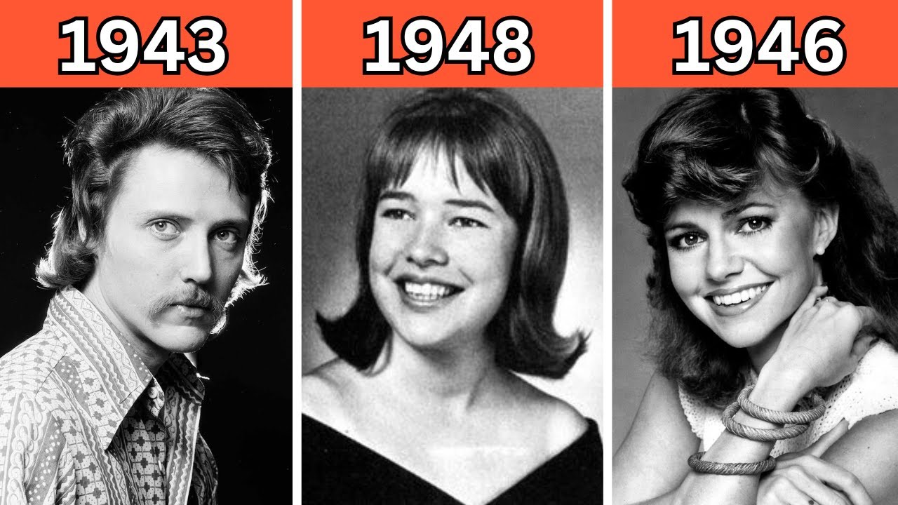 Identify 50 ICONIC ACTORS Born in 40s by their Youth pics