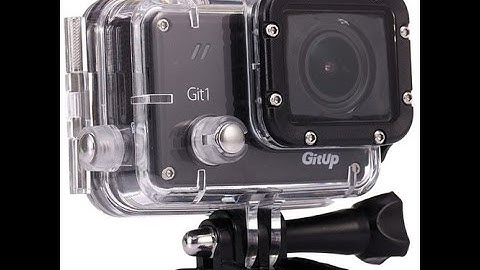 Unboxing Git1 PRO Wi-Fi Waterproof 1080p Action Camera