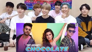 Bts React On Chocolate Song India Toni Kakkar, Riyaz Ali, Avneet Kaur  Song