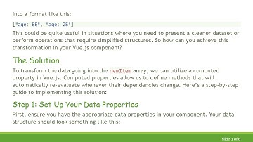 Transforming v-model Data in Vue.js: Simplifying Your newItem Array
