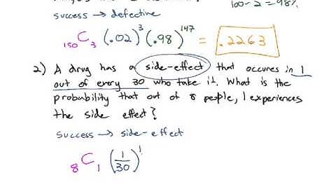C.5 Binomial Probability