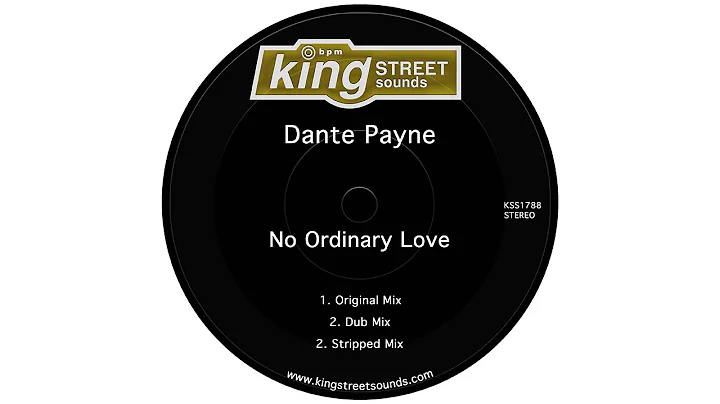 Dante Payne - No Ordinary Love (Original Mix)