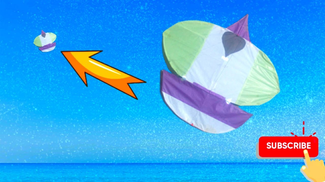 Homemade patang flying test