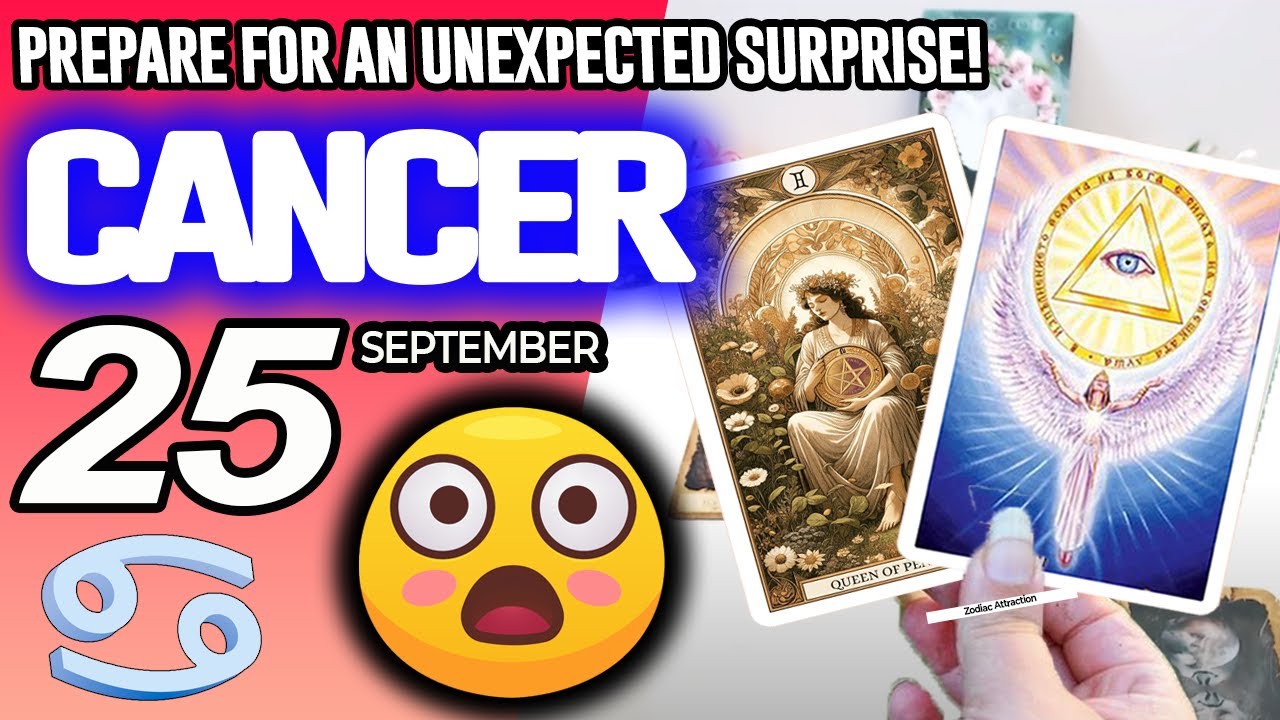Рак ♋😲ГОТОВЬТЕСЬ К НЕОЖИДАННОМУ СЮРПРИЗУ❗🎁 гороскоп на сегодня 25 СЕНТЯБРЯ 2025 ♋ 