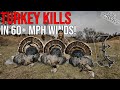 Sarah Bowmar’s EPIC Turkey TRIPLE WITH A BOW IN 4K!