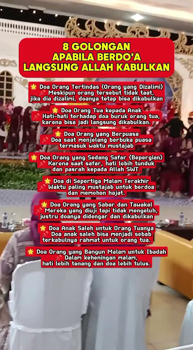 Golongan yang mustajab bila berdo'a #short #fyp #fypyoutube #trendingshorts #viralshort #feedshorts