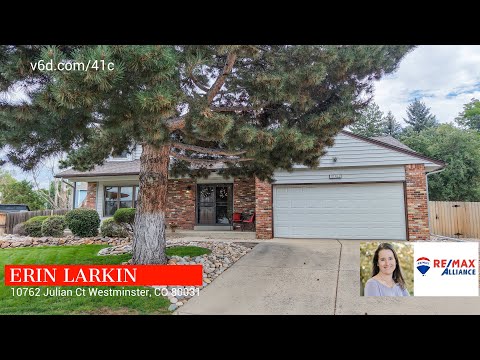 10762 Julian Ct, Westminster, CO home video tour
