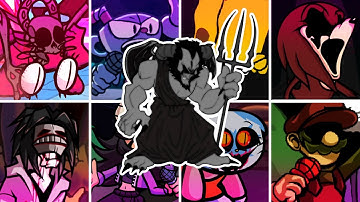 VERSÍCULUS IRATUS but Every Turn a Different Character Sings 🎤 ( FNF VERSÍCULUS IRATUS ) 💜