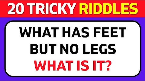 20 Hard Tricky Riddles That Will Boost Your Thinking Skills | Only A Genius Can Solve These #riddles
