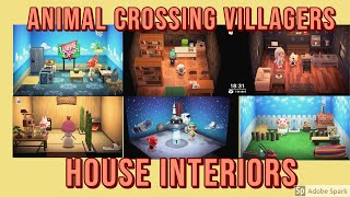 ANIMAL CROSSING VILLAGER HOUSES INTERIORS - EVER WONDERED WHAT THE OTHER VILLAGER HOUSES LOOK LIKE?