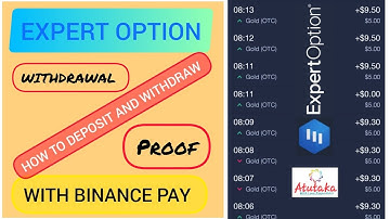 How To Withdraw From Expert Option Using Binance Pay |Atutaka Solutions