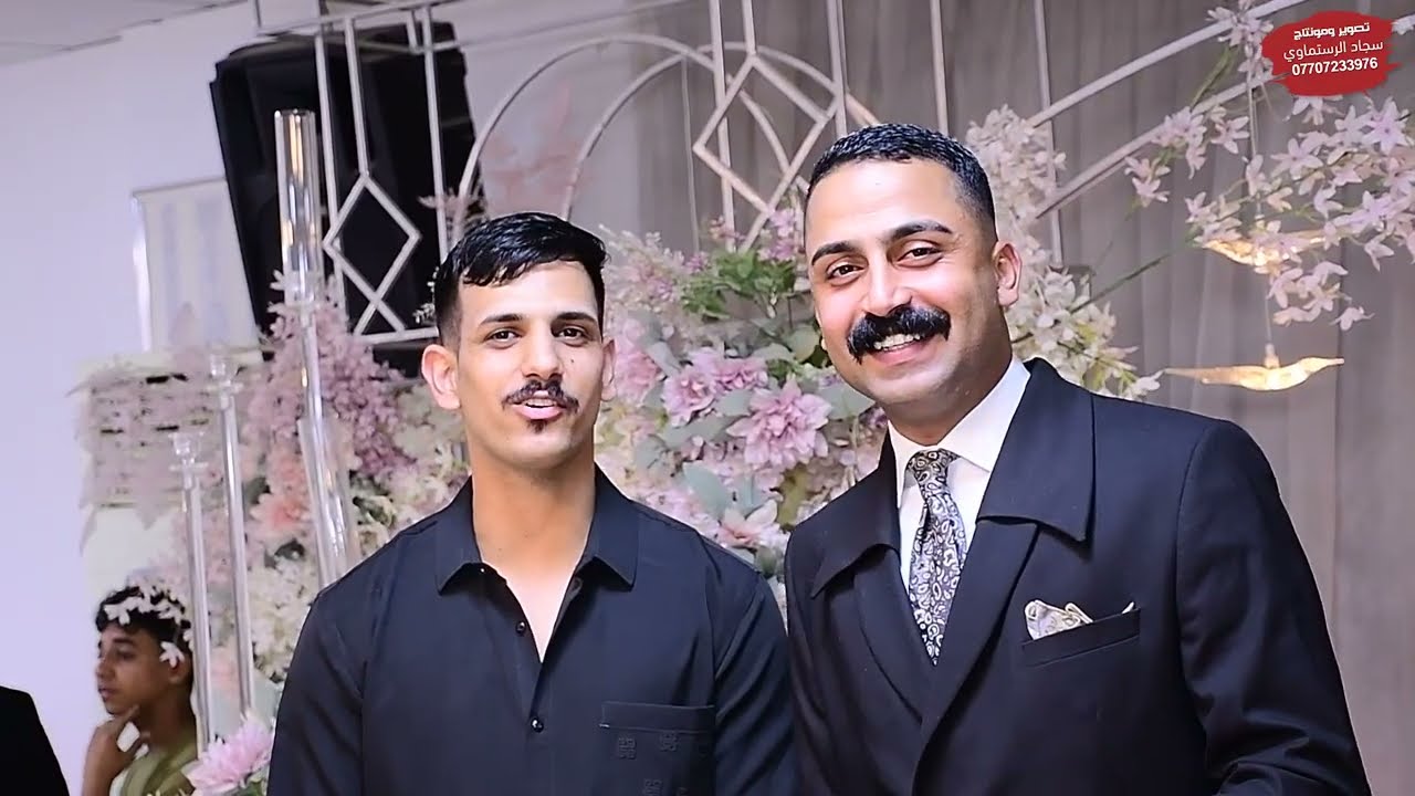 حفل زفاف حسين الدهامات الف مبروك بحضور الفنان علي الدهامي