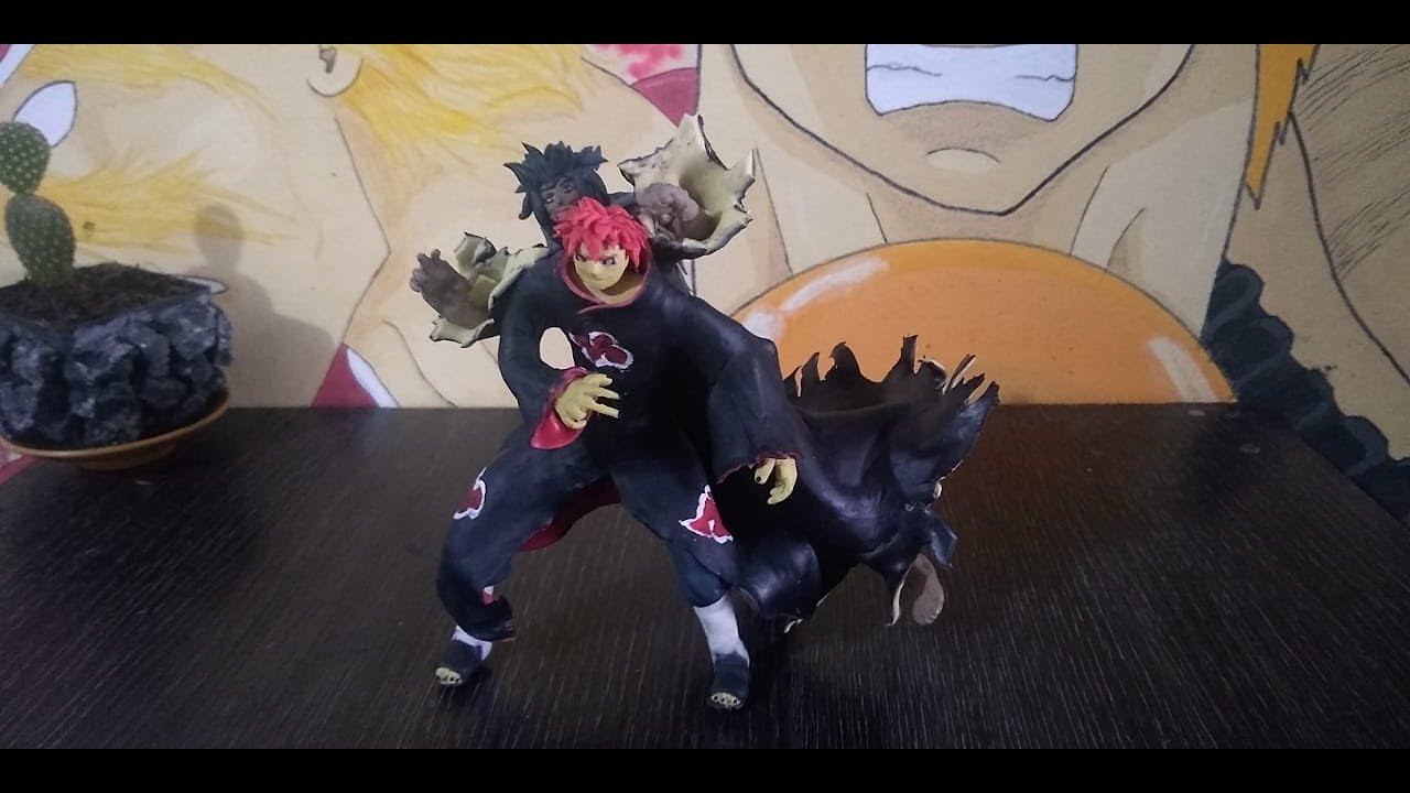 COMO HACER LA MARIONETA DE SASORI NARUTO SHIPPUDEN - YouTube