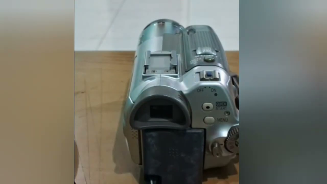 How to use the Panasonic 3CCD Camcorder (Easy Tutorial)