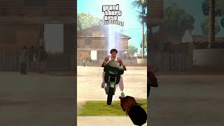 Evolution Of Bike Vs Fire Hydrant Crash Logic In GTA Games. #gta #shorts