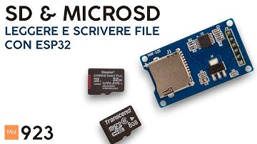 Leggere e scrivere file di testo su microSD con ESP32