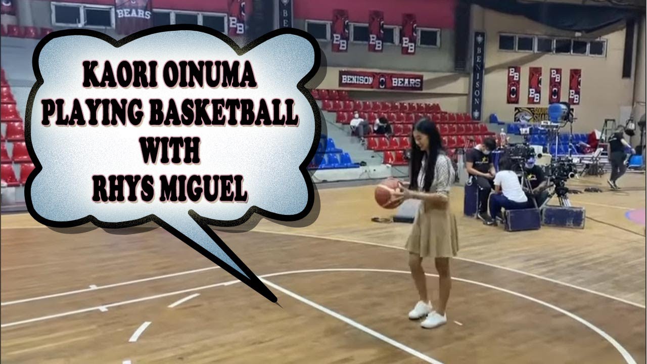 KAORI OINUMA PLAYING BASKETBALL WITH RHYS MIGUEL |TEENS PH