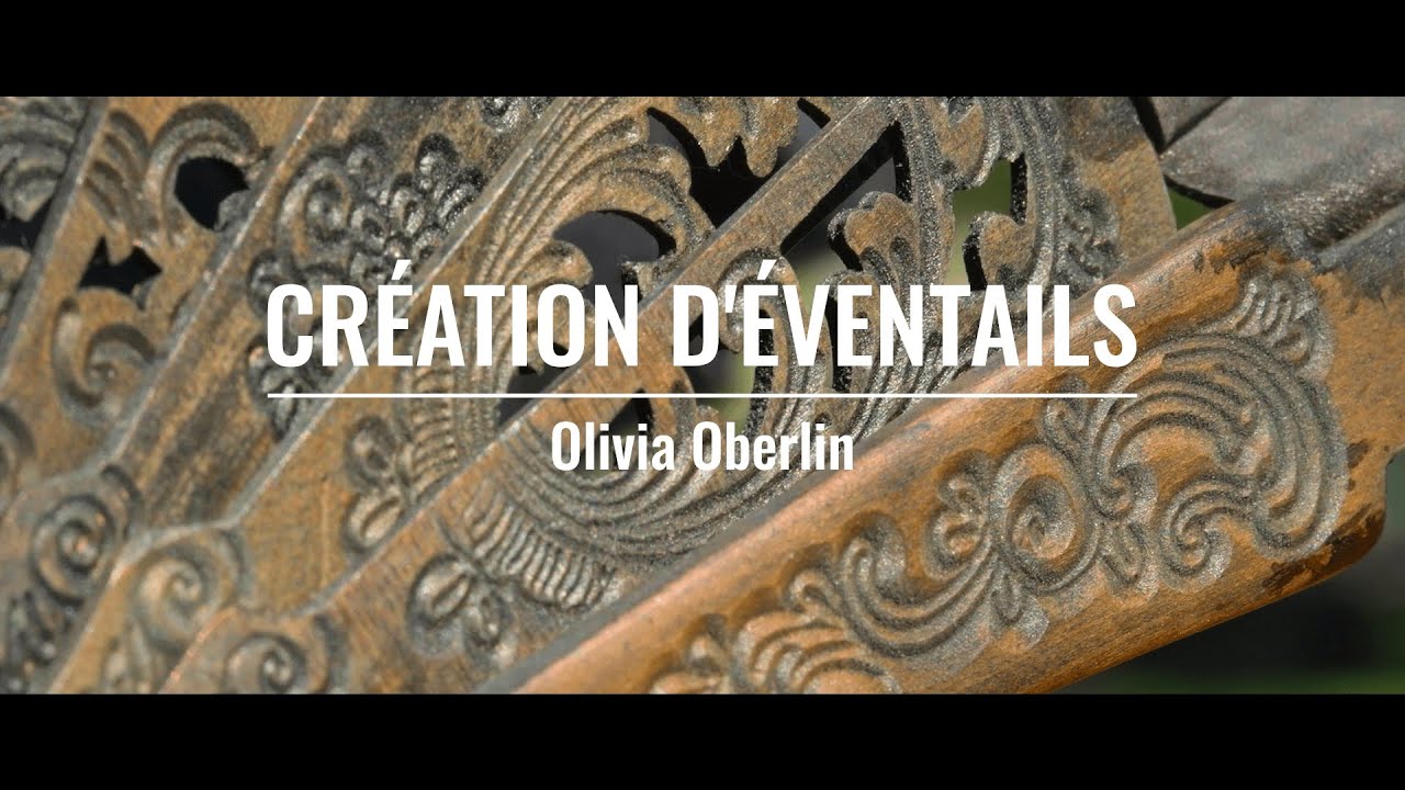 Création d'Éventails : Olivia Oberlin